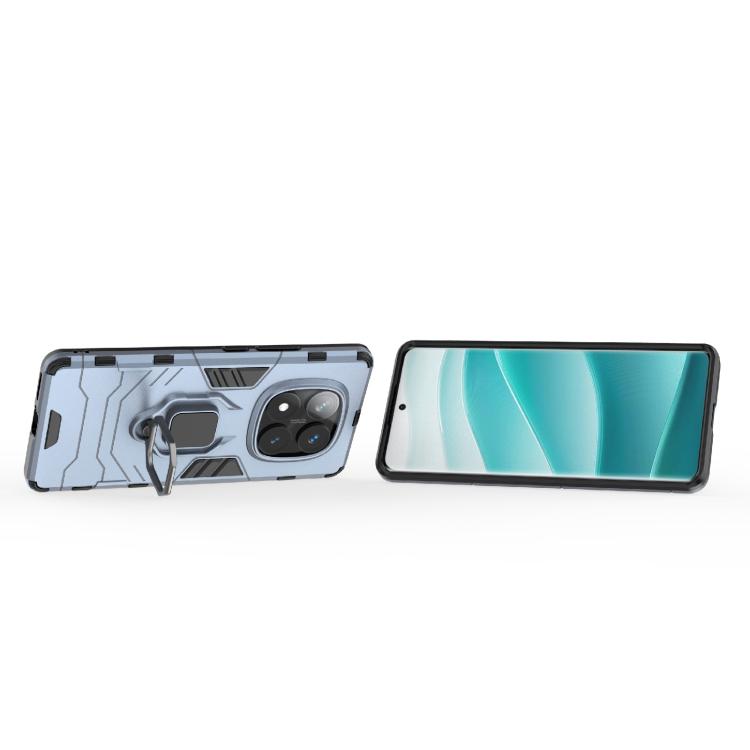 For Redmi Note 14 Pro 4G Global Shockproof PC + TPU Holder Phone Case
