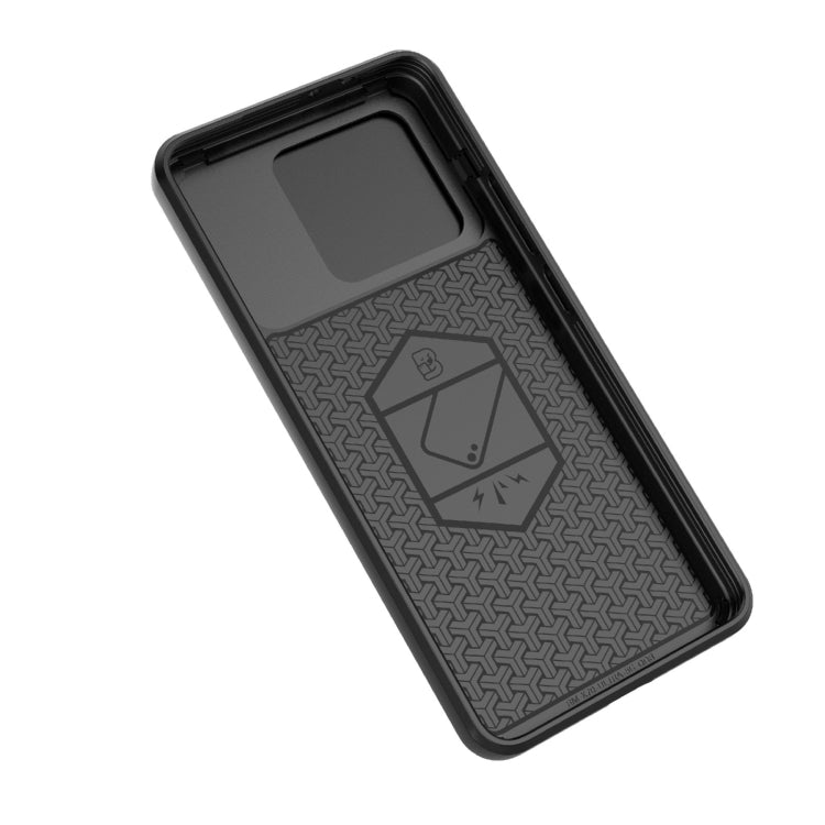 For Redmi K70 Ultra Global Sliding Camshield TPU + PC Shockproof Phone Case with Holder