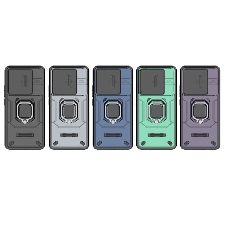 For Redmi K70 Ultra Global Sliding Camshield TPU + PC Shockproof Phone Case with Holder