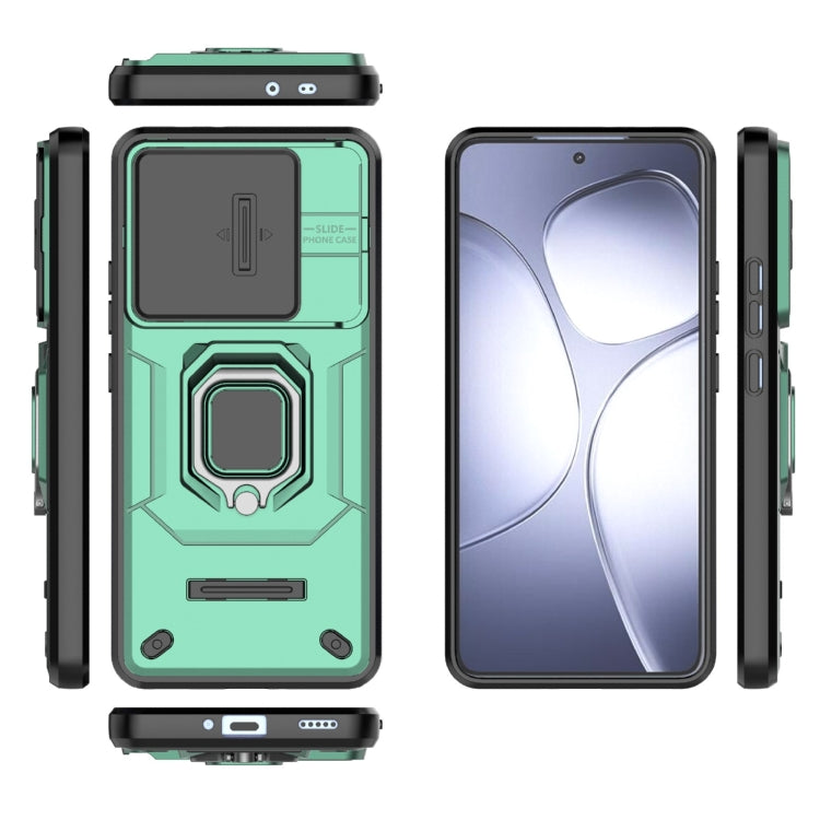 For Redmi K70 Ultra Global Sliding Camshield TPU + PC Shockproof Phone Case with Holder