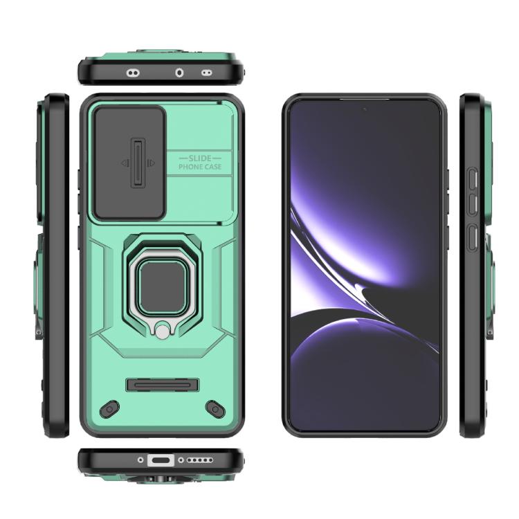 For Redmi Turbo 4 5G Sliding Camshield TPU + PC Shockproof Phone Case with Holder