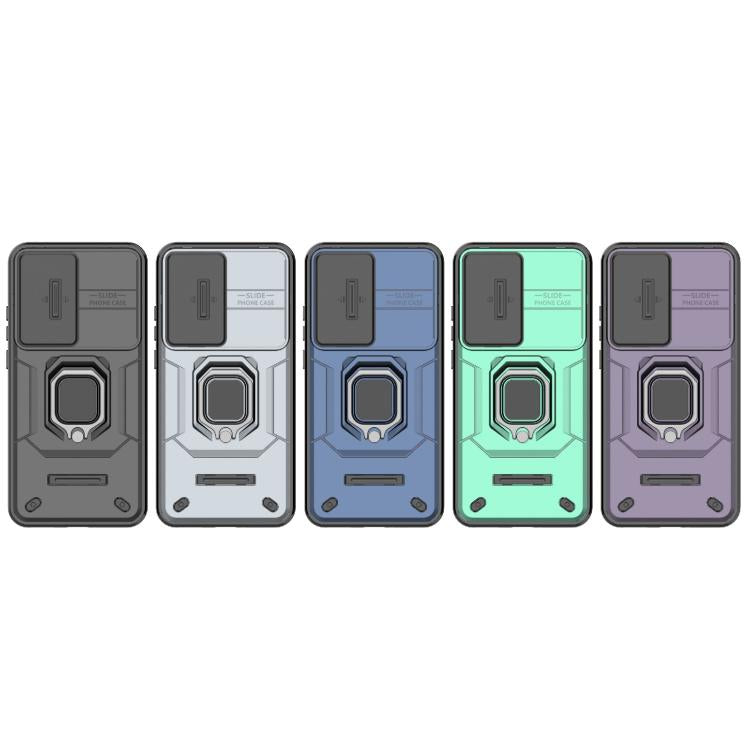For Redmi Turbo 4 Pro 5G Sliding Camshield TPU + PC Shockproof Phone Case with Holder