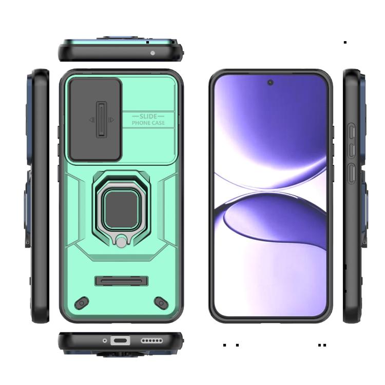 For Redmi Turbo 4 Pro 5G Sliding Camshield TPU + PC Shockproof Phone Case with Holder