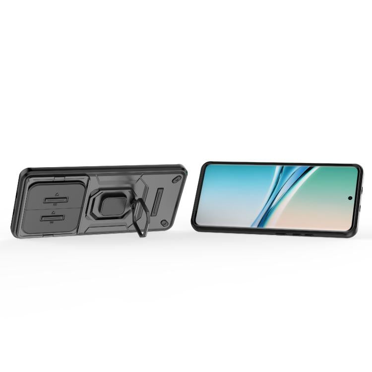 For Redmi Note 15 5G Global 164mm Sliding Camshield TPU + PC Shockproof Phone Case with Holder