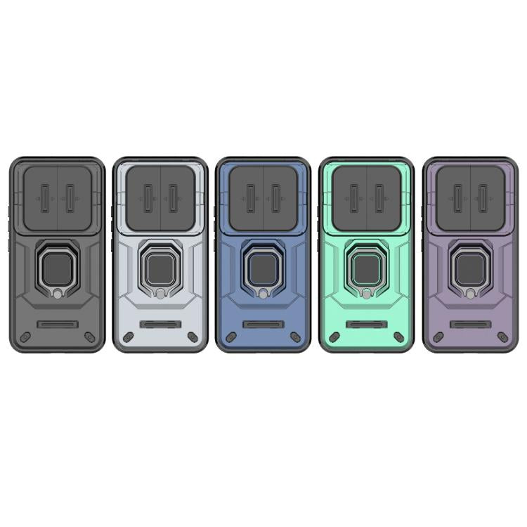 For Redmi Note 15 5G Global 164mm Sliding Camshield TPU + PC Shockproof Phone Case with Holder