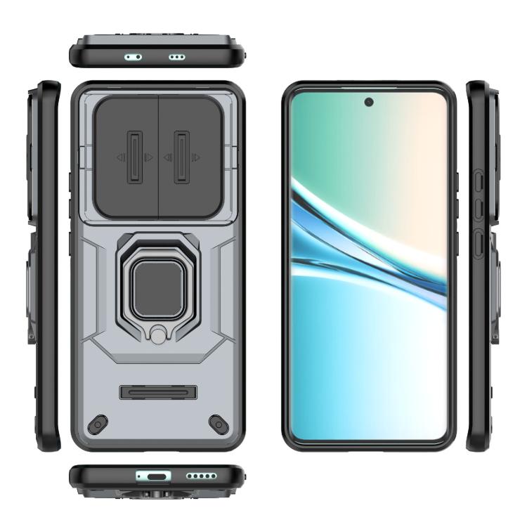 For Redmi Note 15 5G Global 164mm Sliding Camshield TPU + PC Shockproof Phone Case with Holder