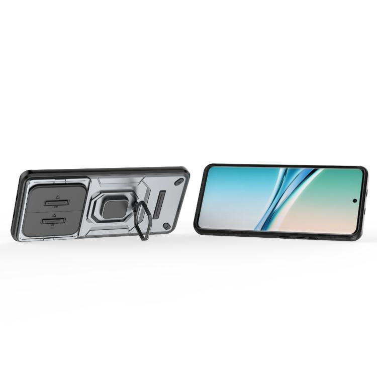 For Redmi Note 15 5G Global 164mm Sliding Camshield TPU + PC Shockproof Phone Case with Holder