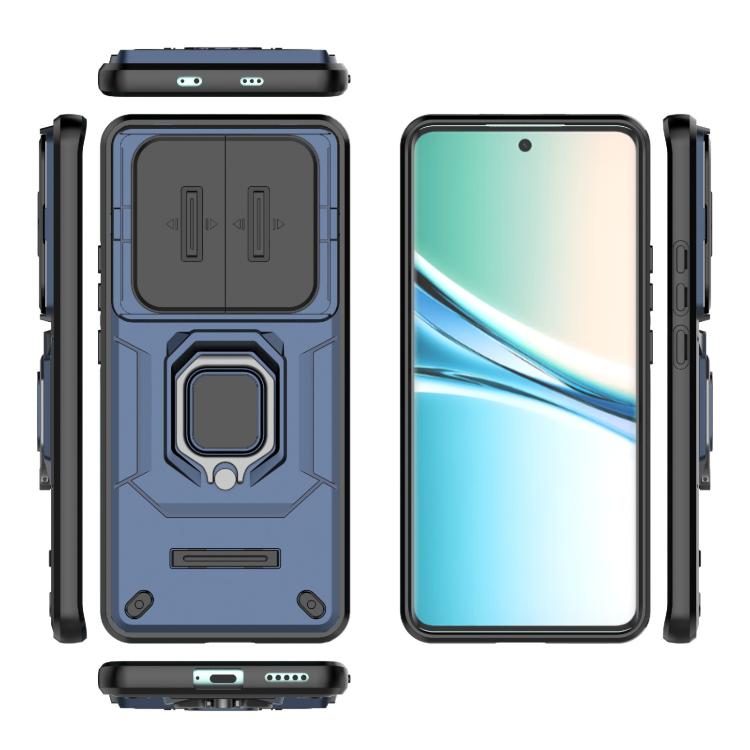For Redmi Note 15 5G Global 164mm Sliding Camshield TPU + PC Shockproof Phone Case with Holder