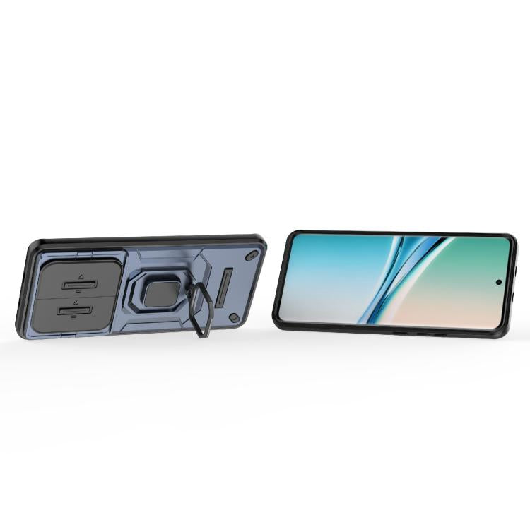 For Redmi Note 15 5G Global 164mm Sliding Camshield TPU + PC Shockproof Phone Case with Holder