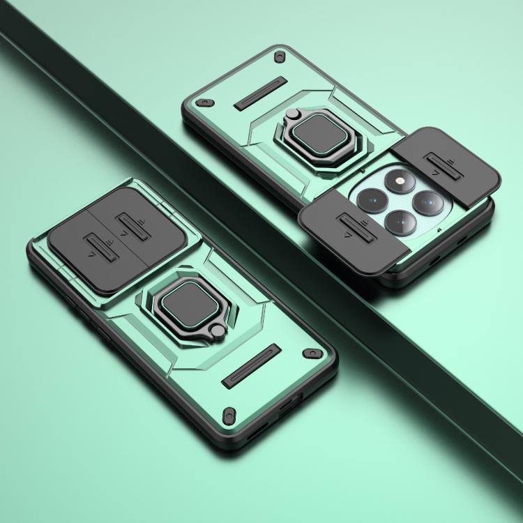 For Redmi Note 15 5G Global 164mm Sliding Camshield TPU + PC Shockproof Phone Case with Holder