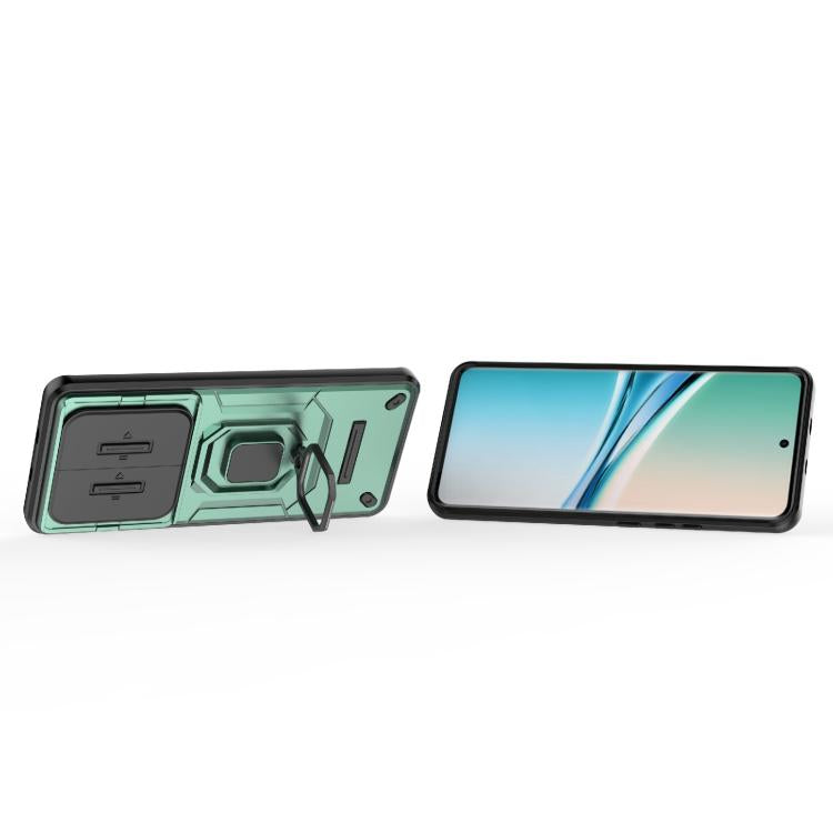 For Redmi Note 15 5G Global 164mm Sliding Camshield TPU + PC Shockproof Phone Case with Holder