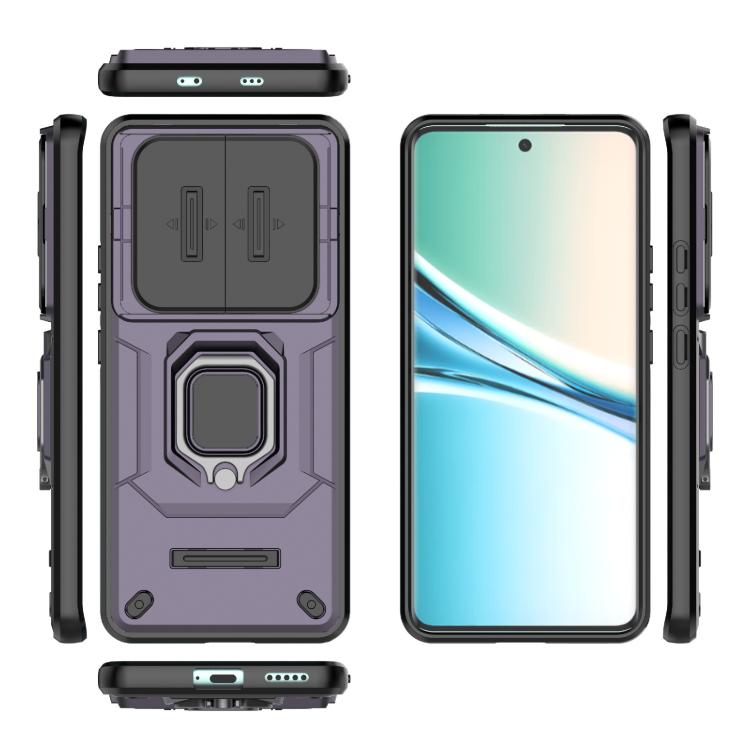 For Redmi Note 15 5G Global 164mm Sliding Camshield TPU + PC Shockproof Phone Case with Holder