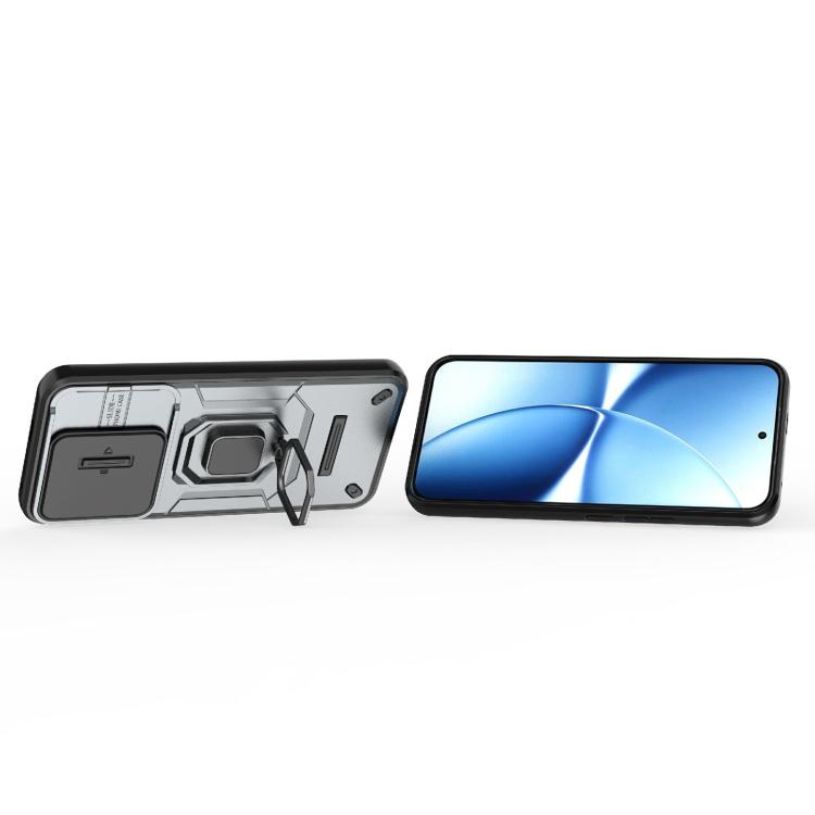 For Redmi Turbo 5 Max / Poco X8 Pro Max Sliding Camshield TPU + PC Shockproof Phone Case with Holder