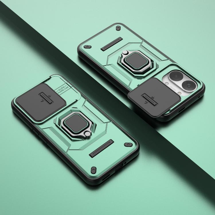 For Redmi Turbo 5 Max / Poco X8 Pro Max Sliding Camshield TPU + PC Shockproof Phone Case with Holder