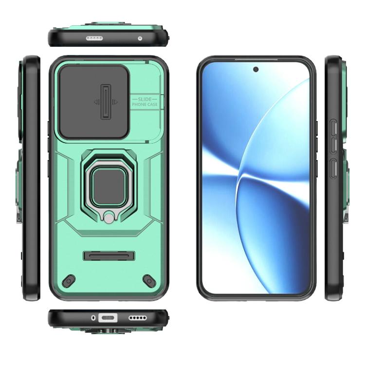 For Redmi Turbo 5 Max / Poco X8 Pro Max Sliding Camshield TPU + PC Shockproof Phone Case with Holder