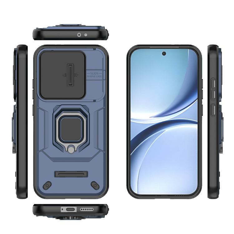 For Redmi Turbo 5 5G / Poco X8 Pro 5G Sliding Camshield TPU + PC Shockproof Phone Case with Holder