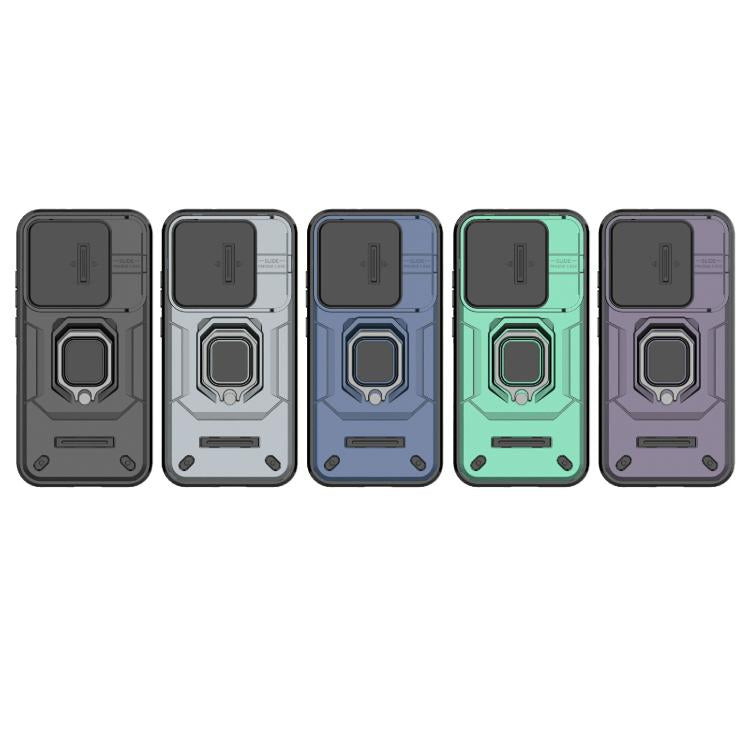 For Redmi Turbo 5 5G / Poco X8 Pro 5G Sliding Camshield TPU + PC Shockproof Phone Case with Holder