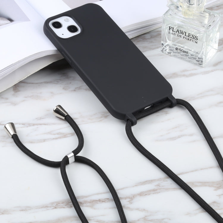 Candy Colors TPU Protective Phone Case with Lanyard For iPhone 16 Pro Max