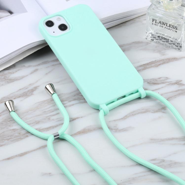 Candy Colors TPU Protective Phone Case with Lanyard For iPhone 17 Pro