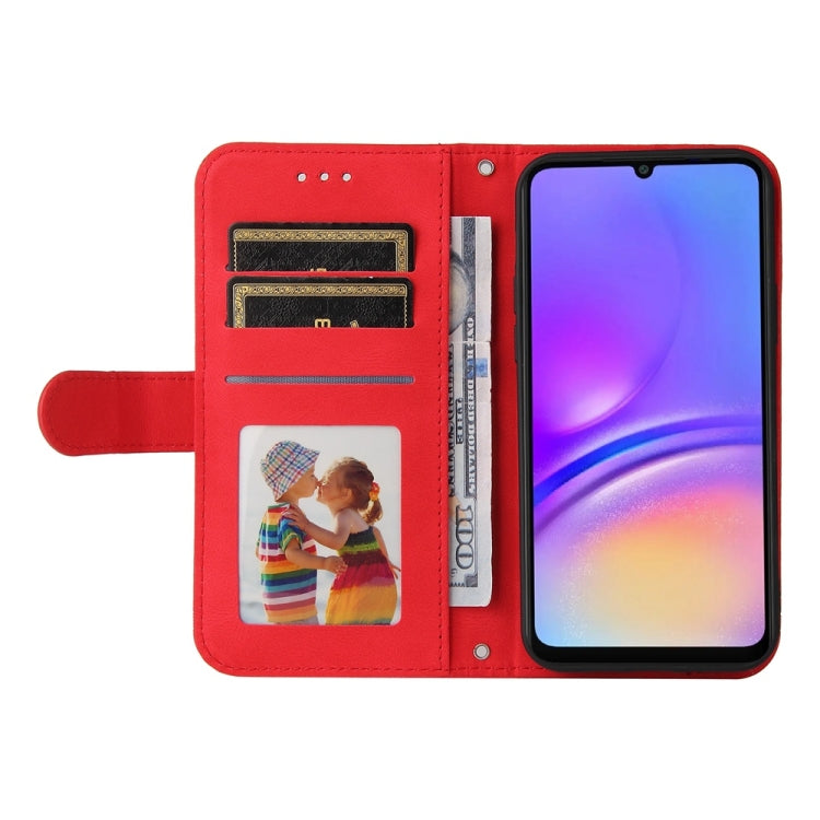 For Galaxy A06 4G / 5G Skin Feel Life Tree Metal Button Leather Phone Case