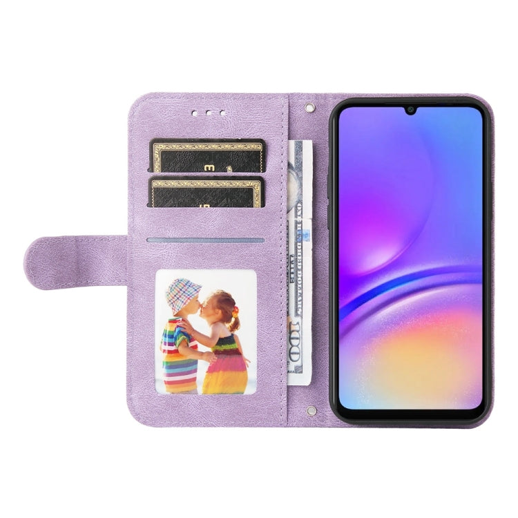 For Galaxy A06 4G / 5G Skin Feel Life Tree Metal Button Leather Phone Case