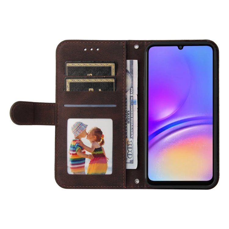 For Galaxy A06 4G / 5G Skin Feel Life Tree Metal Button Leather Phone Case