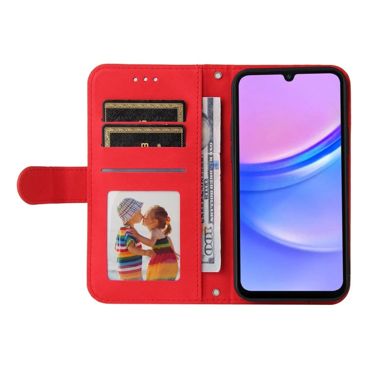 For Galaxy A17 / A26 / A16 5G Skin Feel Life Tree Metal Button Leather Phone Case
