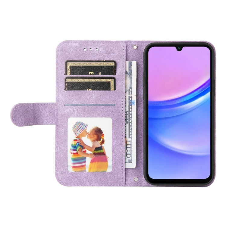For Galaxy A17 / A26 / A16 5G Skin Feel Life Tree Metal Button Leather Phone Case