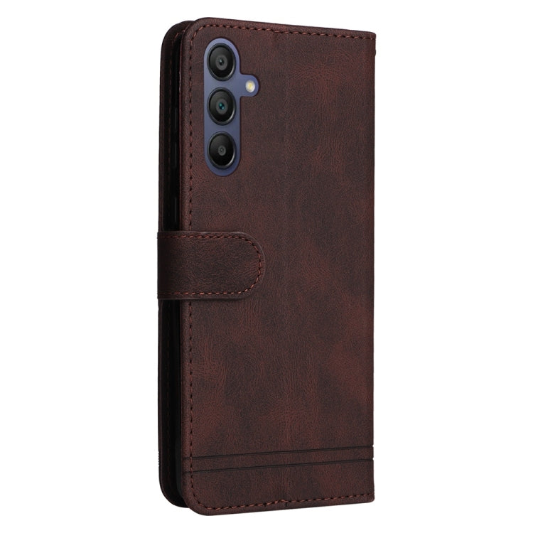 For Galaxy A17 / A26 / A16 5G Skin Feel Life Tree Metal Button Leather Phone Case