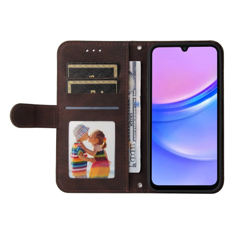 For Galaxy A17 / A26 / A16 5G Skin Feel Life Tree Metal Button Leather Phone Case