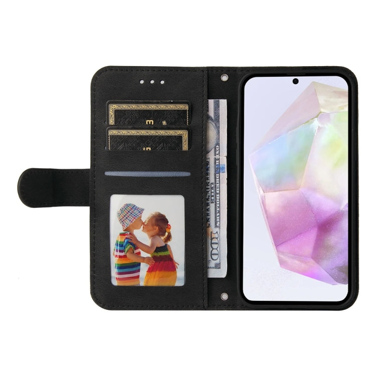 For Galaxy A36 5G / A56 5G Skin Feel Life Tree Metal Button Leather Phone Case