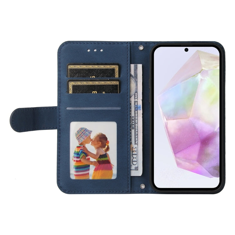 For Galaxy A36 5G / A56 5G Skin Feel Life Tree Metal Button Leather Phone Case