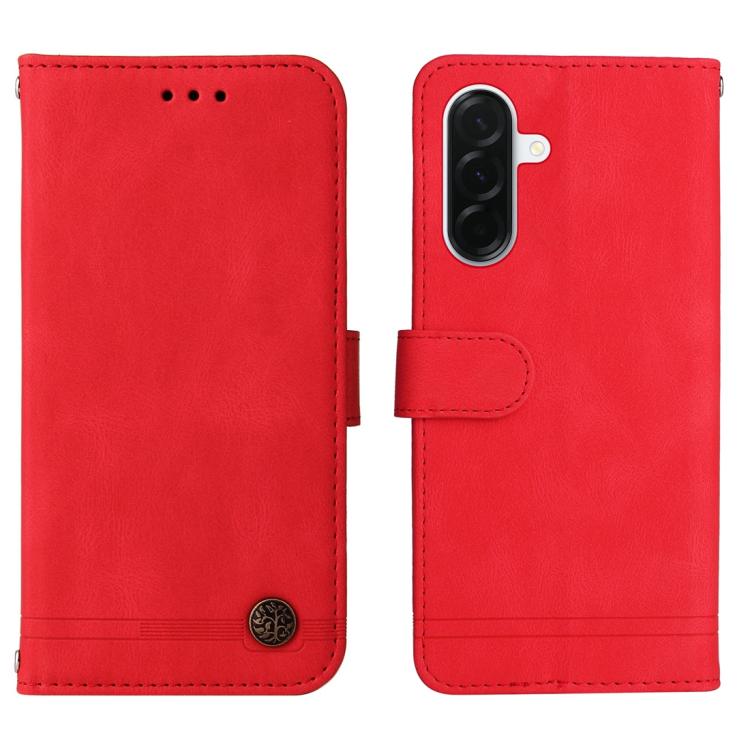 For Galaxy A37 5G Skin Feel Life Tree Metal Button Leather Phone Case