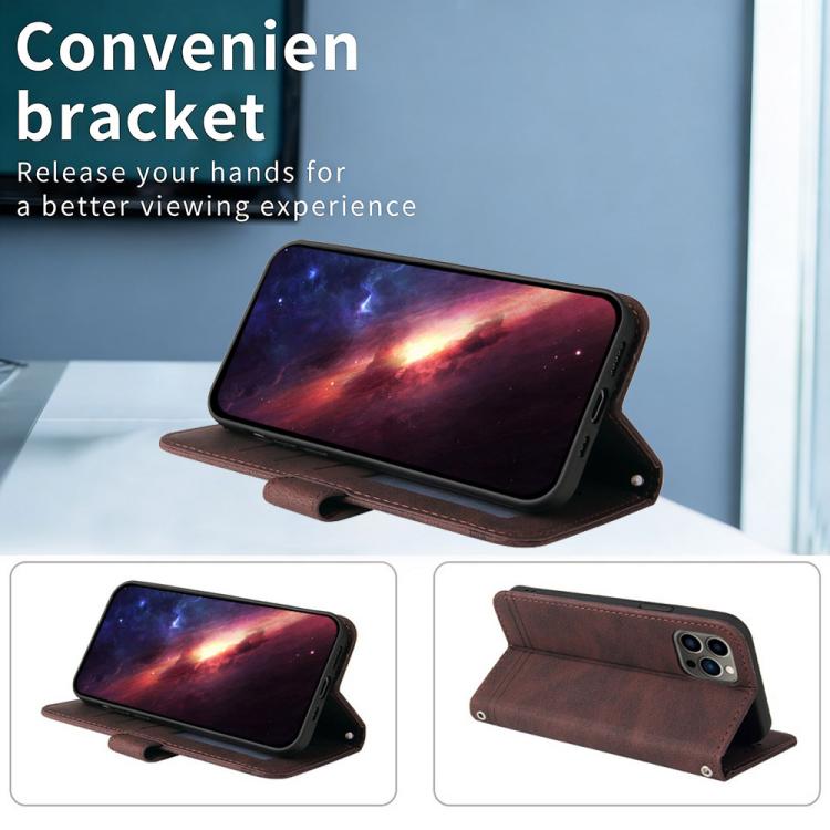 For Galaxy A27 5G Skin Feel Life Tree Metal Button Leather Phone Case