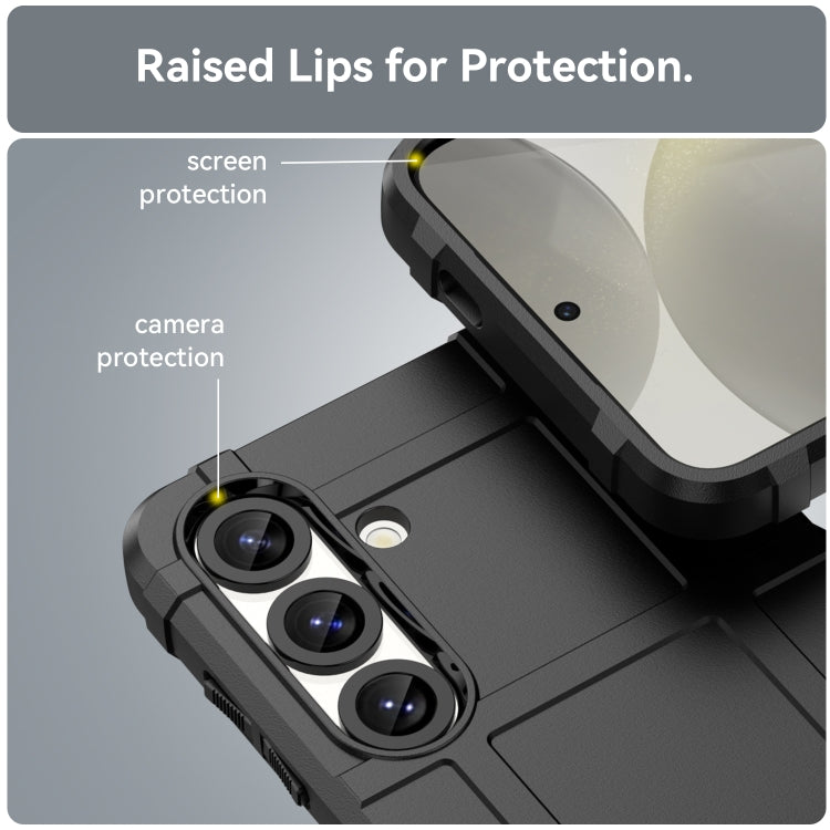 For Samsung Galaxy S25 5G Full Coverage Shockproof TPU Phone Case