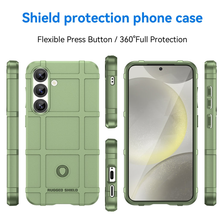For Samsung Galaxy S25 5G Full Coverage Shockproof TPU Phone Case