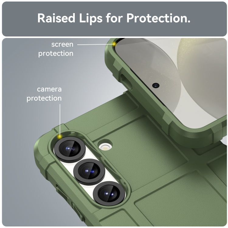 For Samsung Galaxy S25 5G Full Coverage Shockproof TPU Phone Case