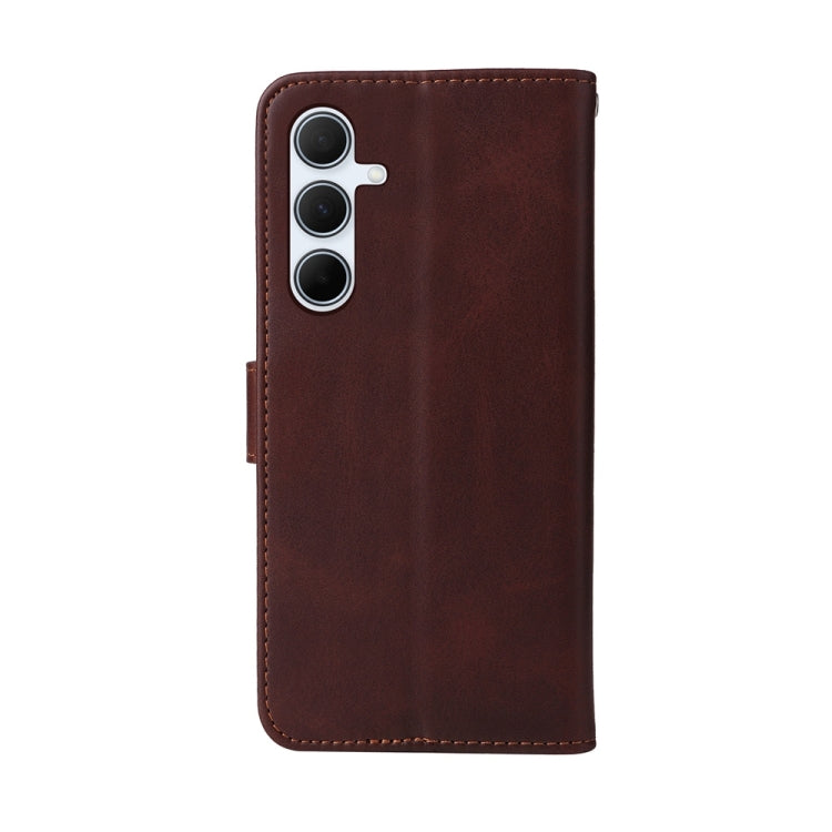 For Galaxy A36 5G Classic Calf Texture Flip Leather Phone Case