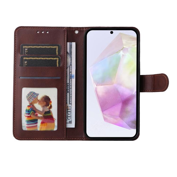 For Galaxy A56 5G Classic Calf Texture Flip Leather Phone Case