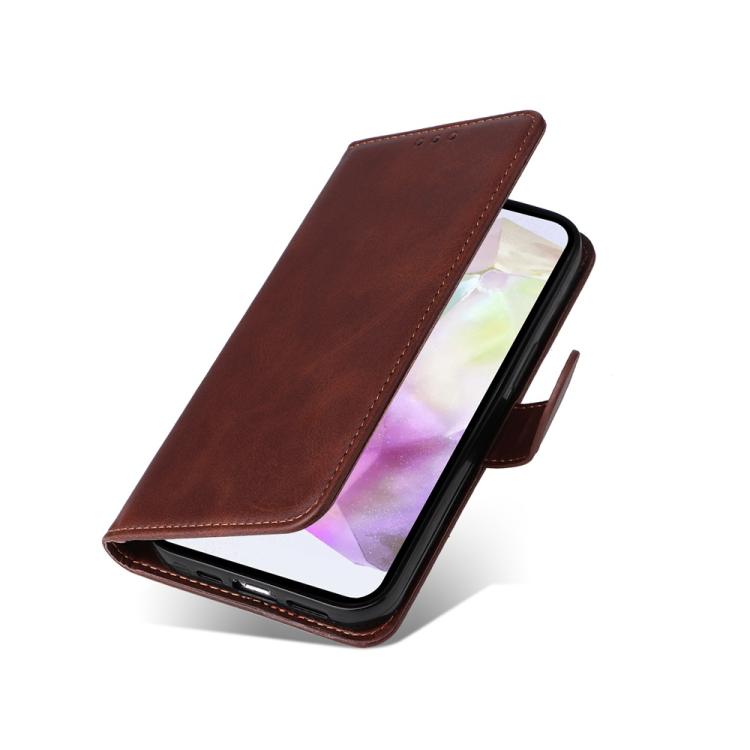 For Galaxy A56 5G Classic Calf Texture Flip Leather Phone Case