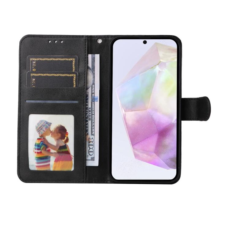 For Galaxy A56 5G Classic Calf Texture Flip Leather Phone Case