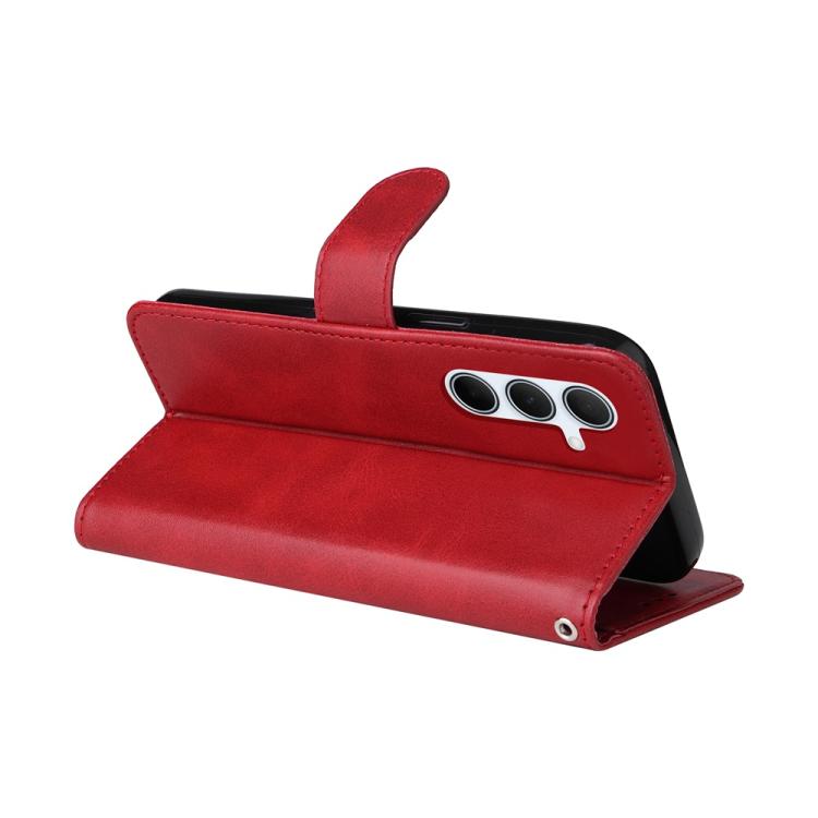 For Galaxy A56 5G Classic Calf Texture Flip Leather Phone Case