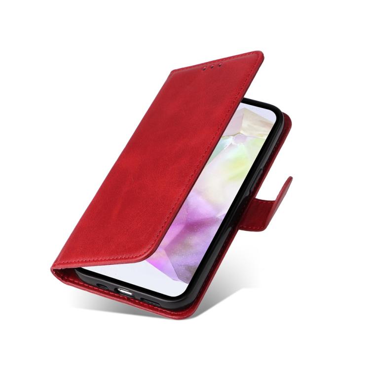 For Galaxy A56 5G Classic Calf Texture Flip Leather Phone Case