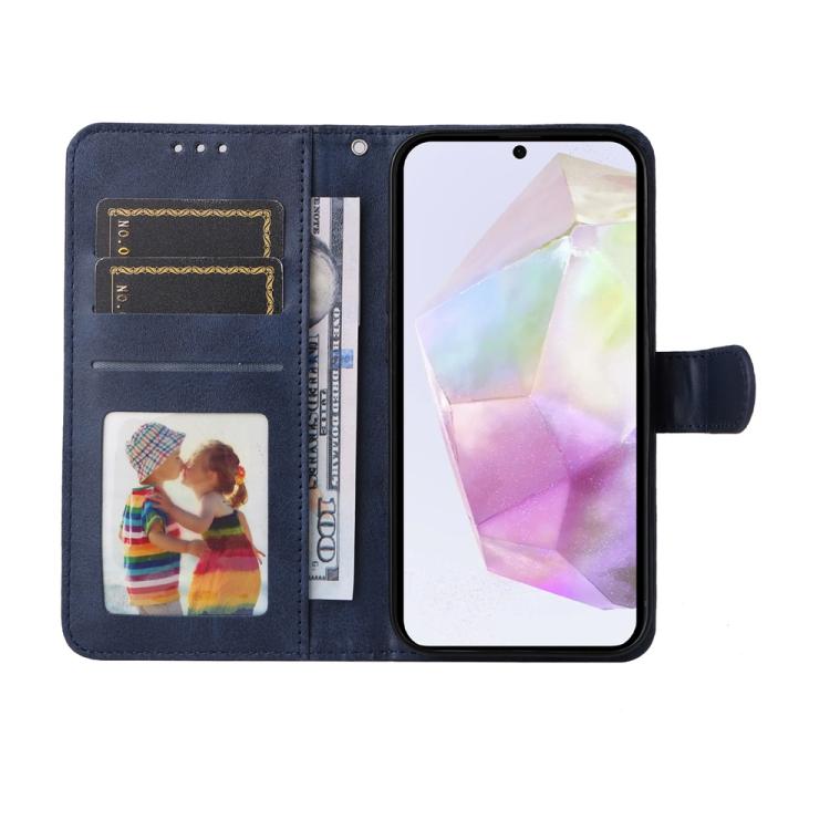 For Galaxy A56 5G Classic Calf Texture Flip Leather Phone Case