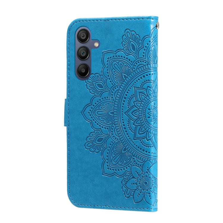 For Galaxy A17 / A26 / A16 5G Seven-petal Flowers Embossing Leather Phone Case