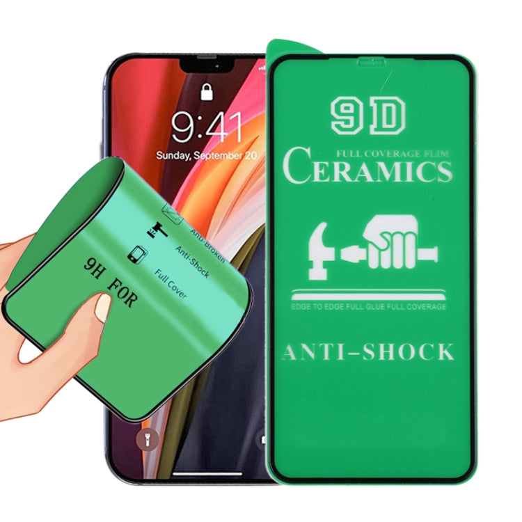 For iPhone 12 / 12 Pro 9D Full Screen Full Glue Ceramic Film