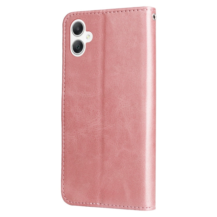 For Galaxy A06 4G / 5G Fashion Calf Texture Zipper Leather Phone Case