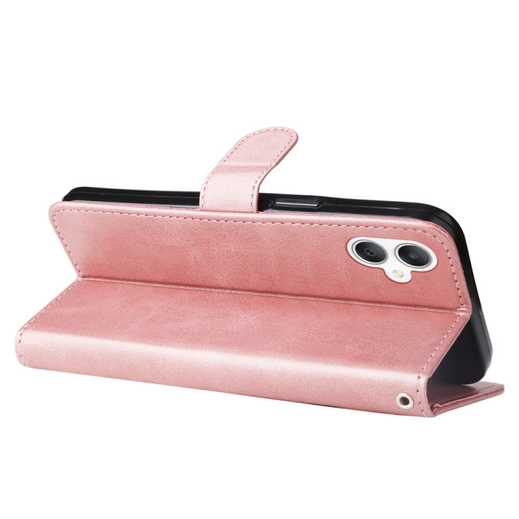For Galaxy A06 4G / 5G Fashion Calf Texture Zipper Leather Phone Case