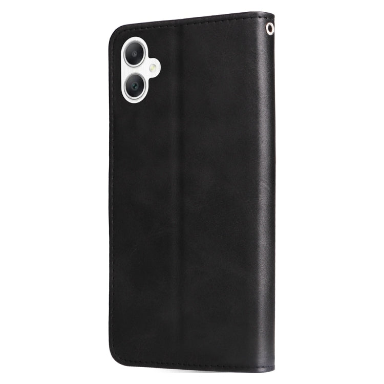 For Galaxy A06 4G / 5G Fashion Calf Texture Zipper Leather Phone Case
