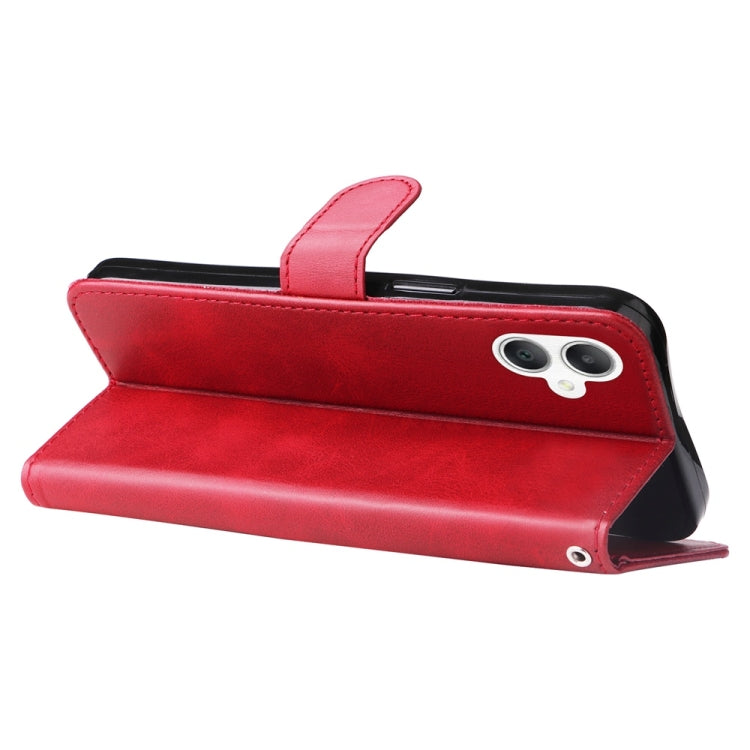 For Galaxy A06 4G / 5G Fashion Calf Texture Zipper Leather Phone Case